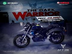 15,000 Taka Cashback on Yamaha MT-15